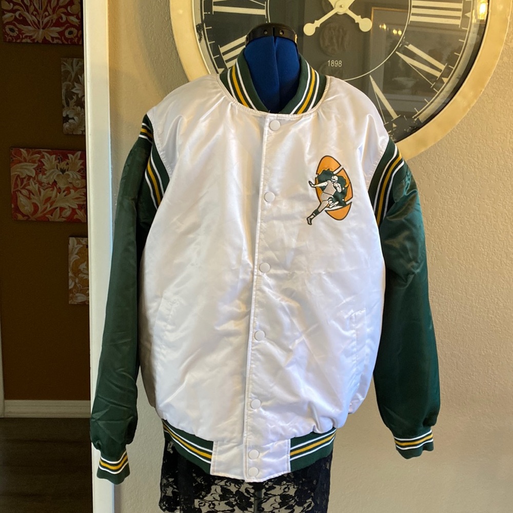 💚💛Green Bay Packers varsity puffer jacket